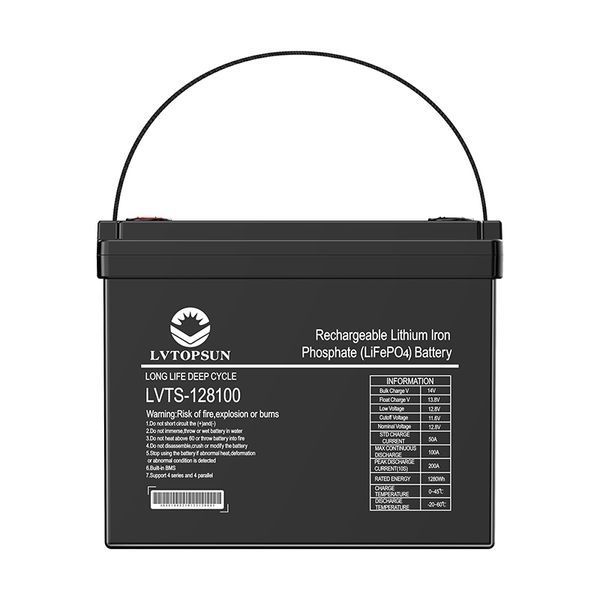 Акумуляторна батарея 1,28 кВт*год LVTOPSUN LVTS-128100 128100 фото